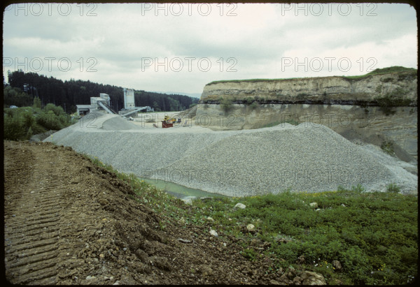 Gravel pit 1984.