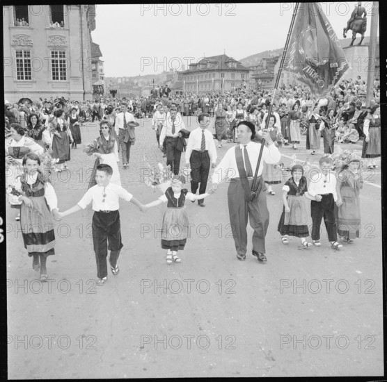 Swiss Musikfest Zurich 1957.