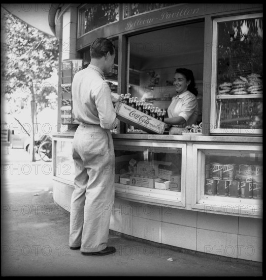Coca-Cola, delivery; 1948.