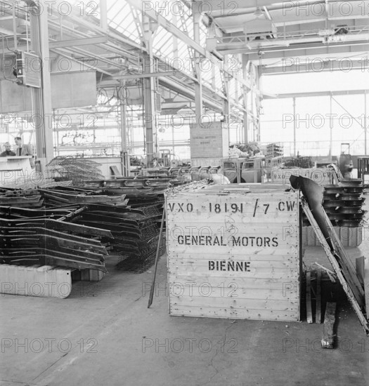 Laydown, stock; General Motors 1946.