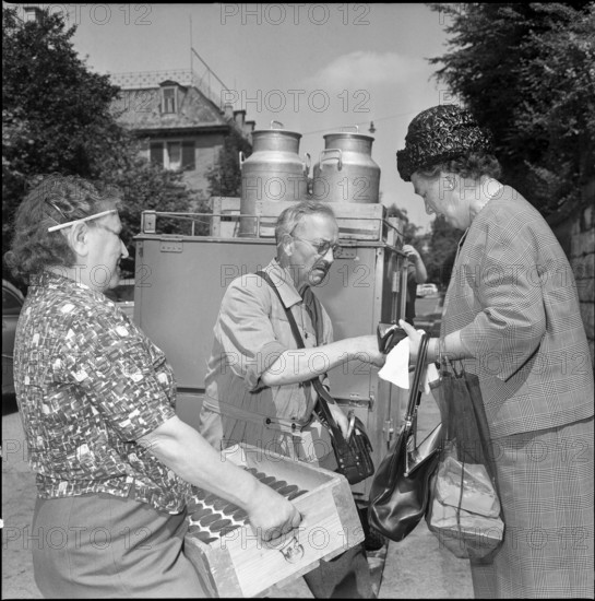 Milkman and Clients, 1964.