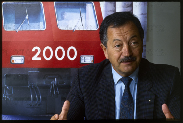 Hans Eisenring, SBB president 1986.
