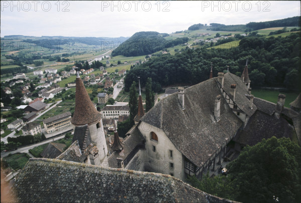 Castle of Lucens, 1974.
