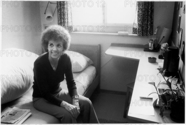 Josette Bauer in the prison 1981.