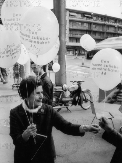 Women's right to vote 1969.