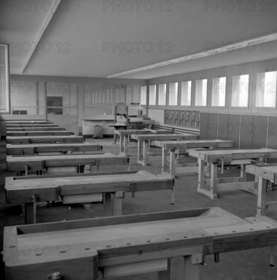 Youth centre Gfellergut in Zurich, 1957.