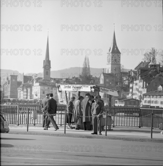 Selling parcels for financing the SAFFA fair 1958.