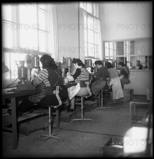 Women's employment in the Industry 1949.