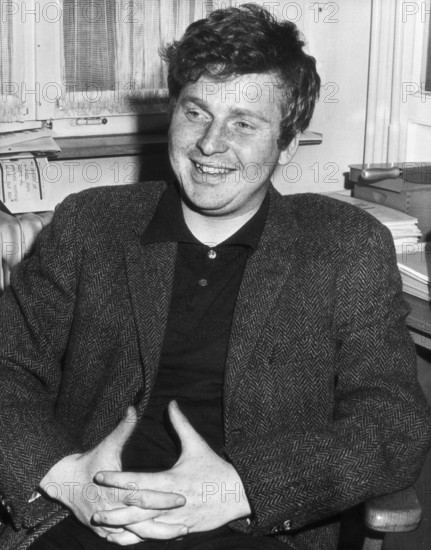Daniel Cohn-Bendit in the editorial office of Blick 1968.