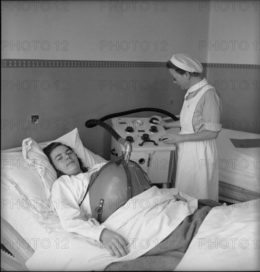 Iron lung, Neuchatel 1946.
