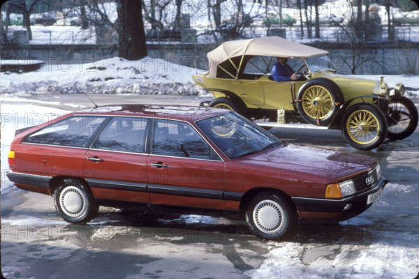 Audi 100 Avant and Audi Sportswagen 1914, 1983.