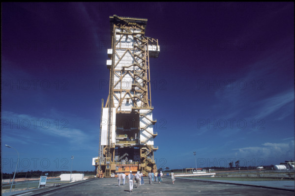Ariane mission, French Guiana 1987.
