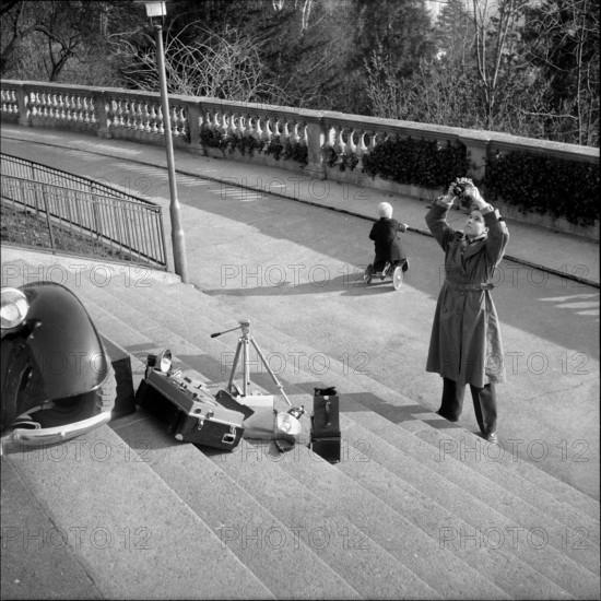 ATP-Bilderdienst: telephoto equipment, 1954.