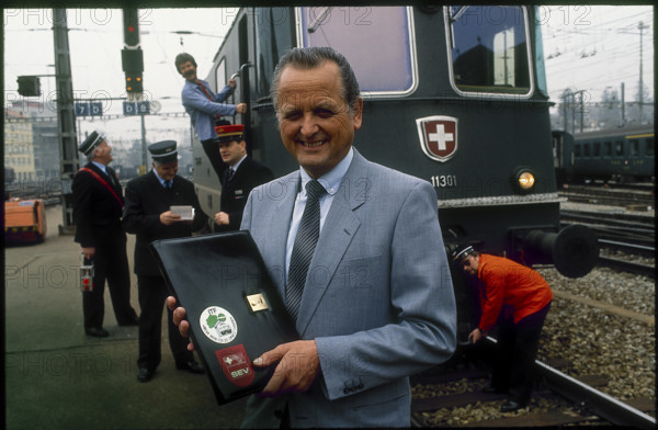 Union chairman Charly Pasche, 1988.
