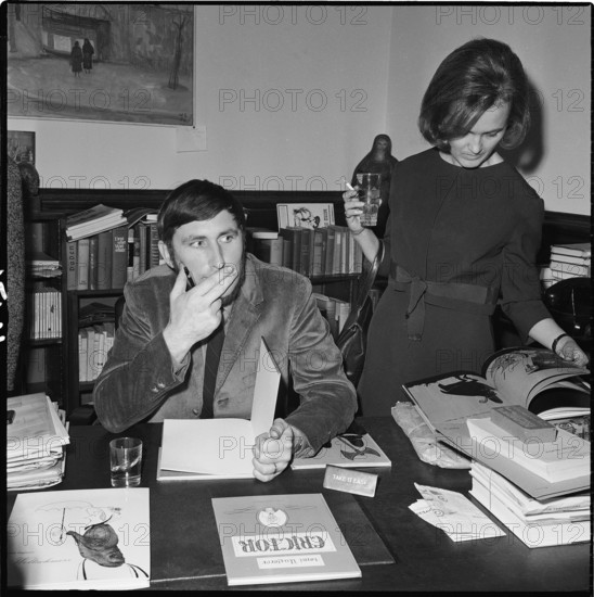 Tomi Ungerer in Zurich 1965.