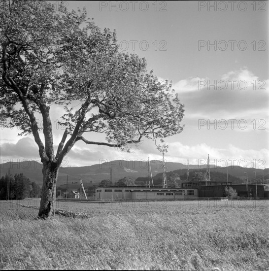 Military facility, Thun 1950.