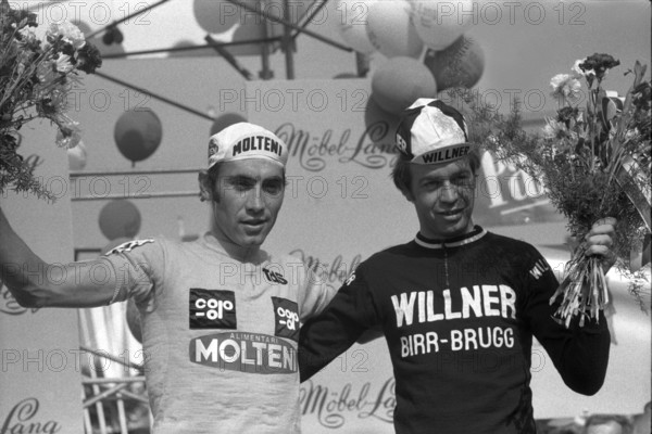 Tour de Suisse 1974: Winners Eddy Merckx and Louis Pfenninger