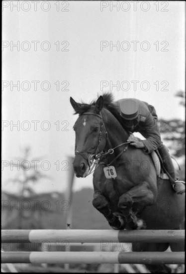 CSIO Lucerne 1974: Paul Weier and Fink