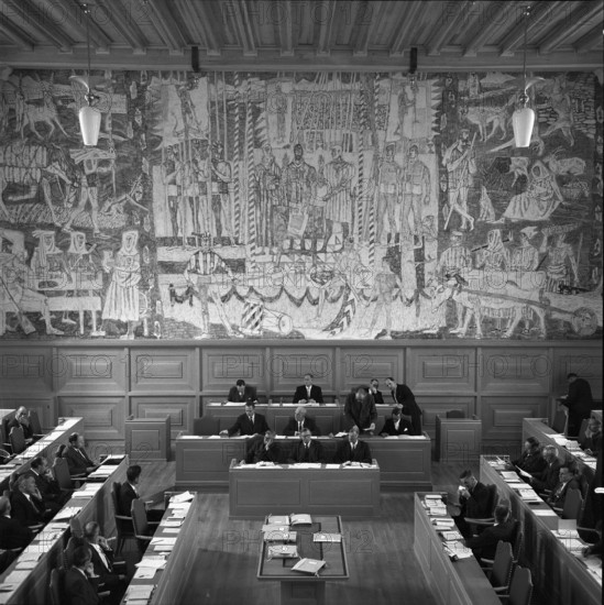 Painting shows the union of the Three Leagues