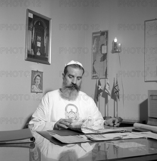 Frédéric Bussy of the Elisabethians, 1958