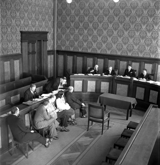 Espionage trial against Heinrich Rauber, Lausanne 1946