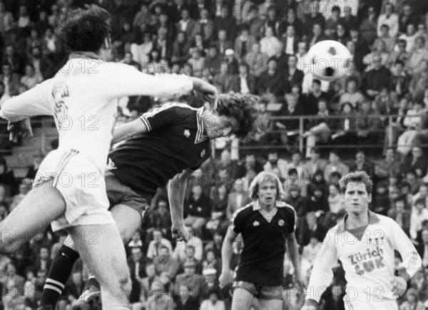 Swiss Championship NLA 1978/79: FC Zurich - Servette; Zappa, Schnyder, Pfister, Landolt
