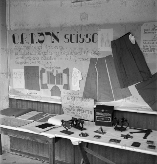 Exhibition at the World Zionist Organization congress, 1946