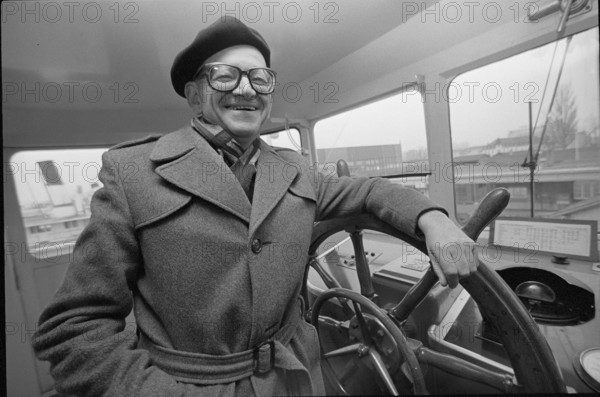 Alphons Egli, Member of Federal Council at the wheel of the Schwyz 1982
