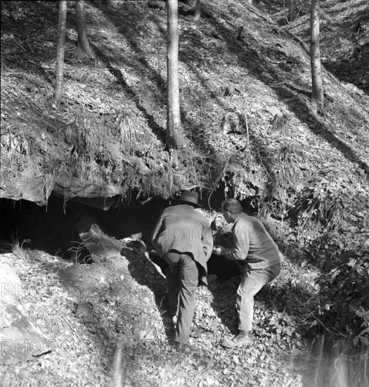 additional energy sources; coal mine Menzingen; 1941