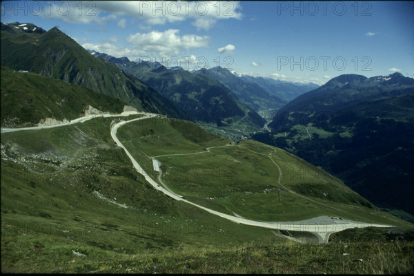 Mountain Pass Road, Gotthard, 1980
