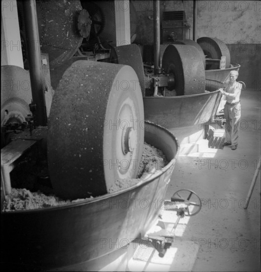 Recycling of waste paper; 1945