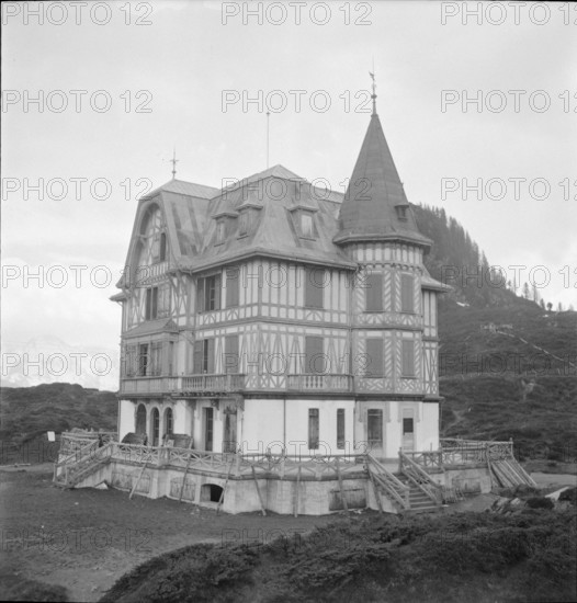 Villa Cassel in the Aletsch Region, 1944