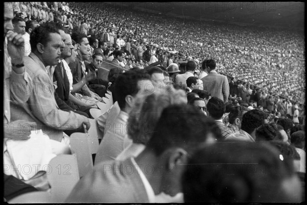 During opening match Brazil vs Mexico