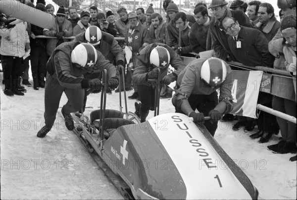 World Bob Racing championships St. Moritz, 1970: Switzerland 1