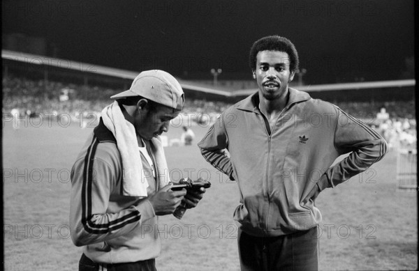 Athletics meeting of Zurich 1975