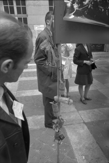 Student riots in Paris 1968