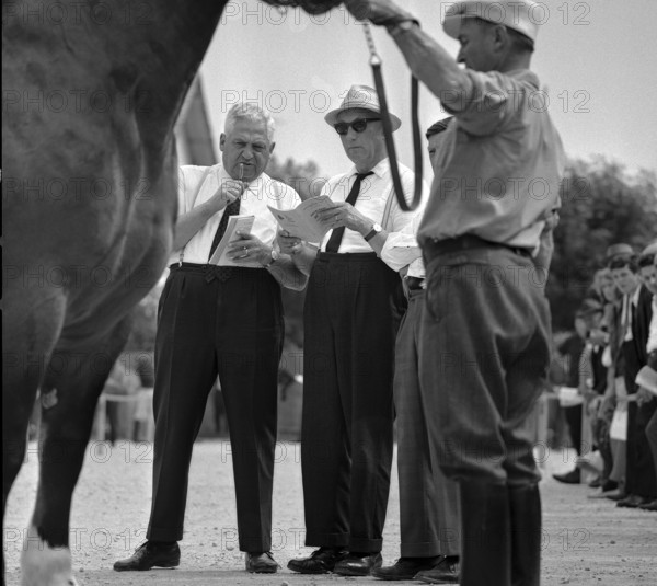 62nd Marché Concours Saignelégier, jury, 1965