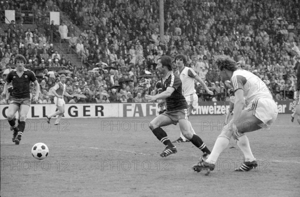 Cup final 1978: GC Zurich - Servette Geneva; Trinchero, Marchi, Ponte, Sulser