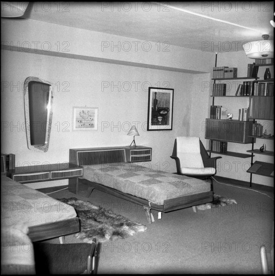 Exhibition of Teak Furniture at Möbel Pfister, 1959