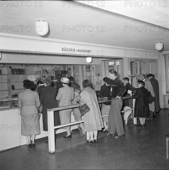 Pestalozzi Library Zurich 1953