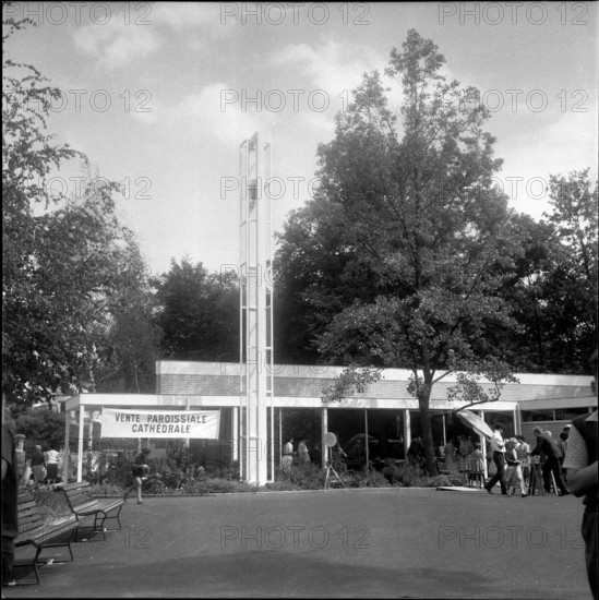 Church, Lausanne Bethusy 1960