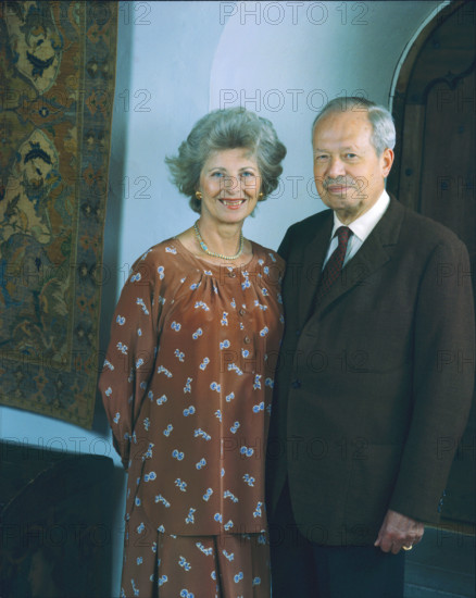 Princess Gina and Prince Franz Josef II of Liechtenstein, 1978
