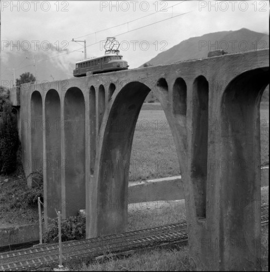 Railway Bridge, Swiss Miniature Melide, 1959