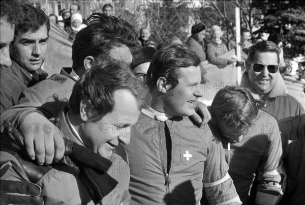 Bobsleigh World Championship St. Moritz 1974: 2nd BRD II, 1st BRD I, 3rd SUI I