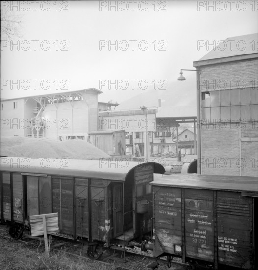 Lonzawerke, Visp 1946, partial view