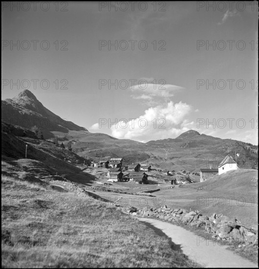 Way to Bettmeralp 1952