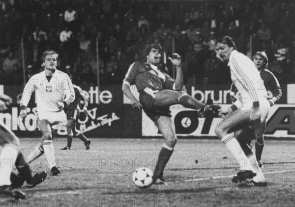 International match Switzerland - Poland 1984: Andy Egli