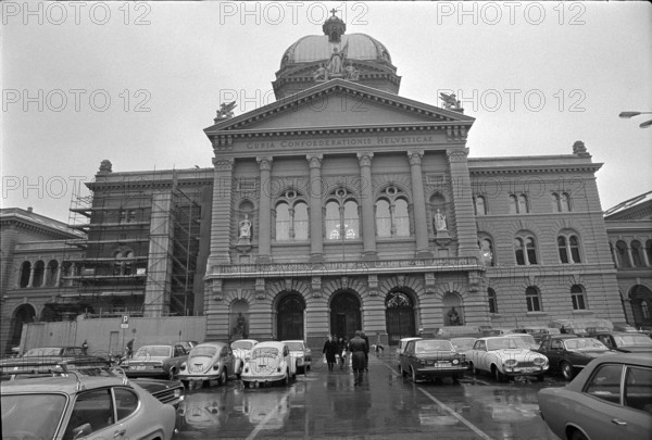 Swiss Federal Parliament Building; Federal Square; 1973