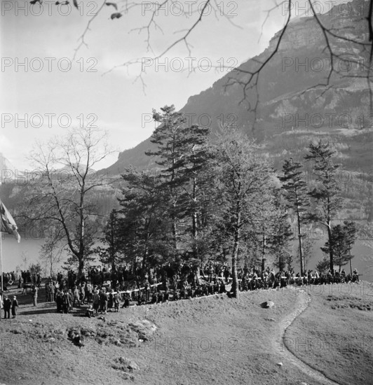 Historical Rütli shooting, 1942