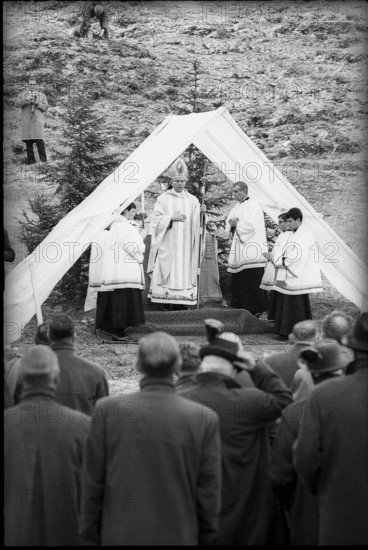 Hubertus mass in Engelberg, 1964